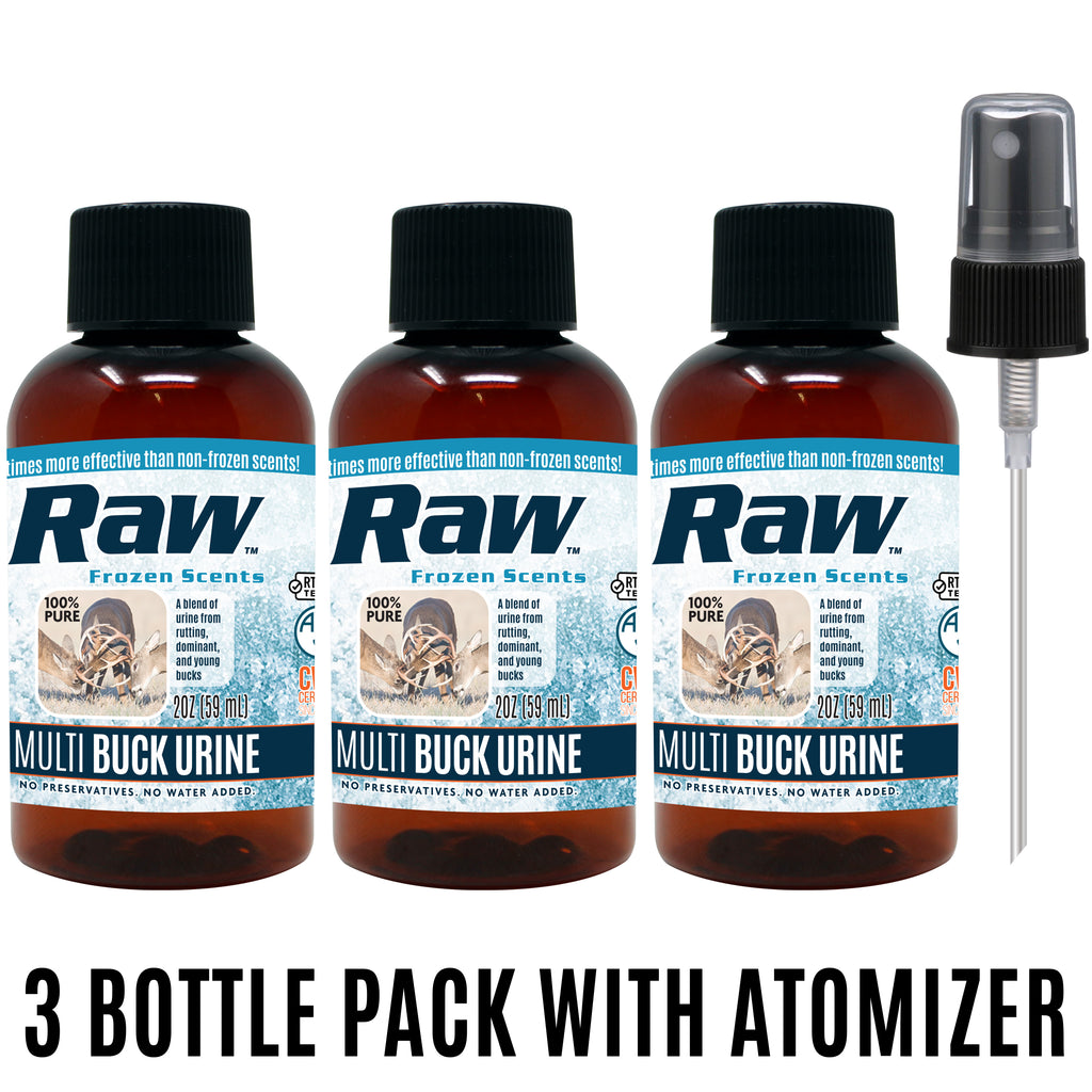 Multi-Buck Urine - 3 x 2oz + FREE Atomizer